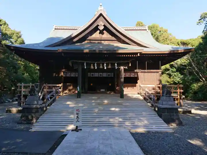 府八幡宮の本殿・本堂