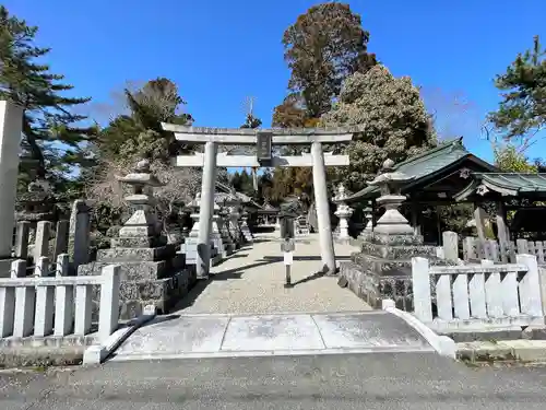 國津神社の鳥居