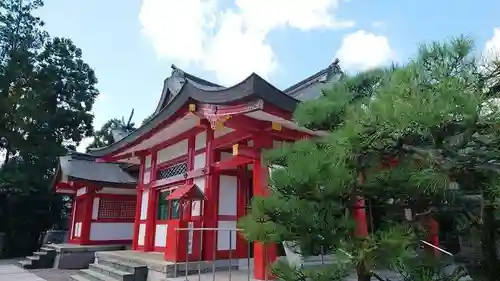 越中稲荷神社の本殿