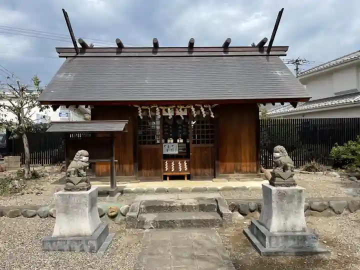 拝島神明神社の本殿・本堂