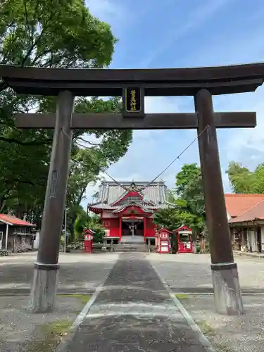 紫尾神社の鳥居