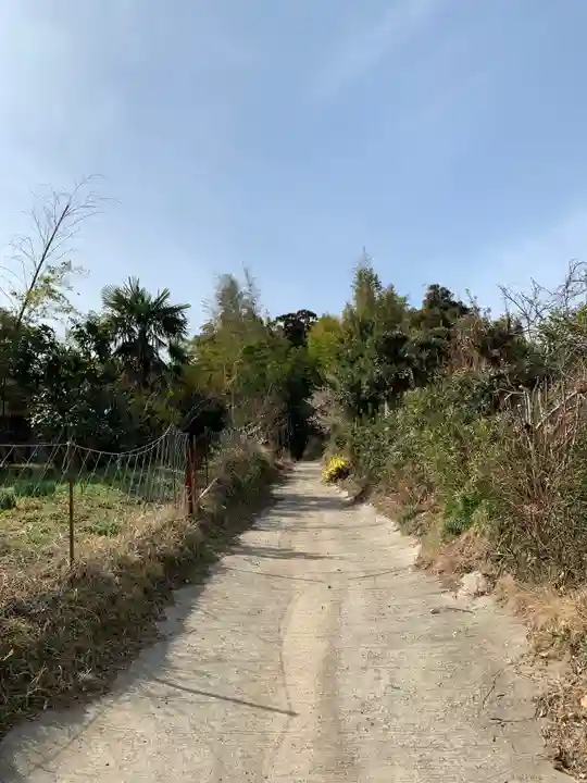 滝山不動尊の周辺