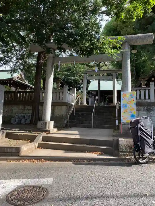 用賀神社の鳥居