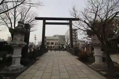 四柱神社の鳥居
