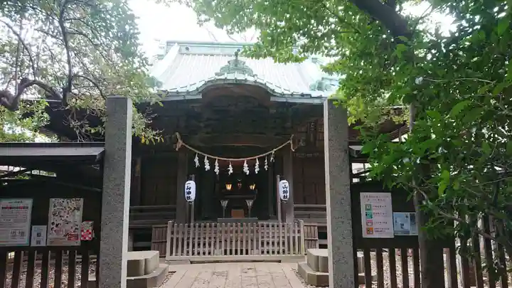 一山神社の本殿・本堂