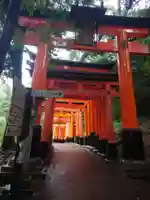 伏見稲荷大社 御膳谷奉拝所の鳥居