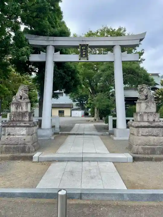 大棚・中川杉山神社(神奈川県)