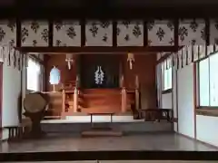 大鹿三宅神社の本殿