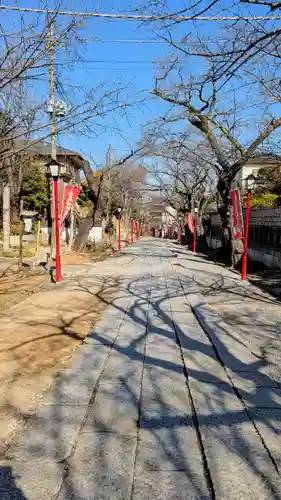 法華経寺の景色