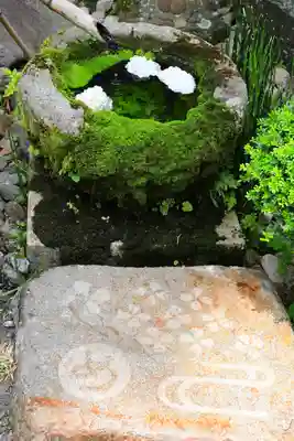 柳谷観音 楊谷寺の手水舎
