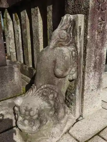 伊奈波神社の狛犬