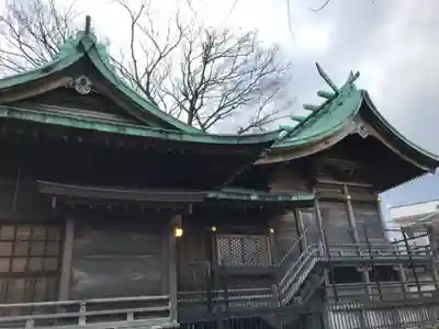 鵜ノ木八幡神社の本殿・本堂