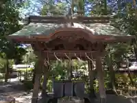 諏訪大社下社秋宮の手水舎