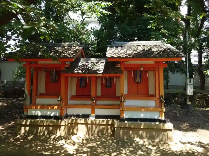 御香宮神社の末社・摂社