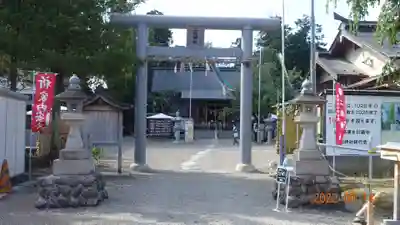 二柱神社の鳥居