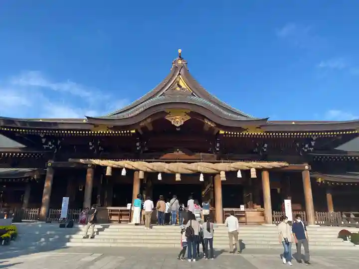 寒川神社の本殿・本堂