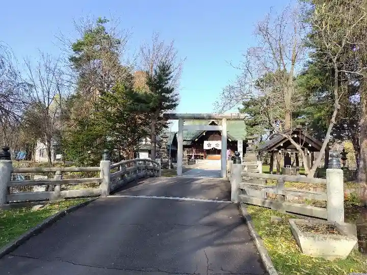 上川神社頓宮の鳥居