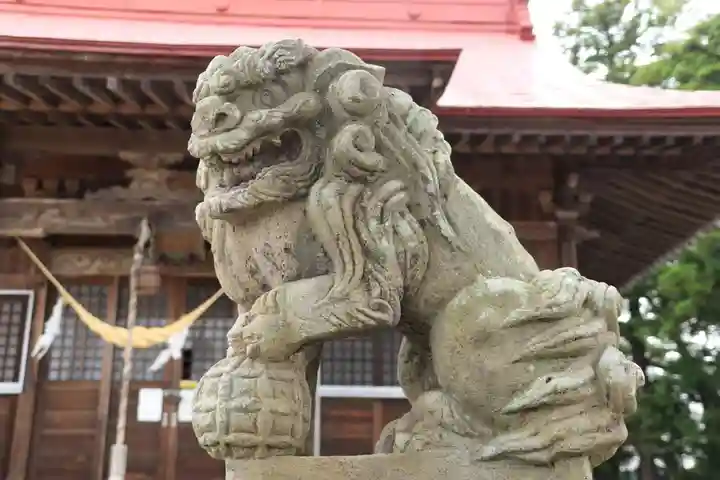 金屋神社の狛犬