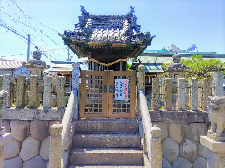 秋葉社(落合)の本殿・本堂