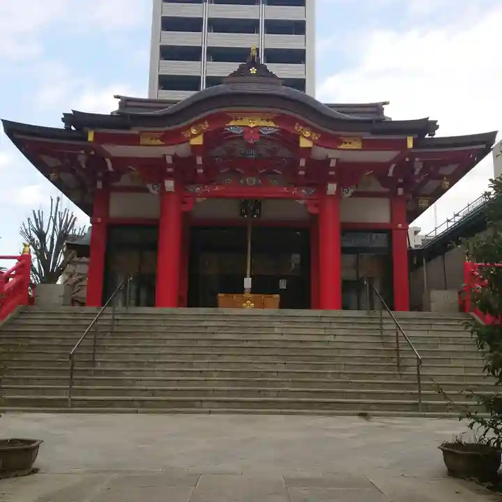 成子天神社の本殿・本堂