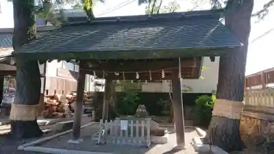 安久美神戸神明社の手水舎