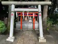 多摩川浅間神社の鳥居