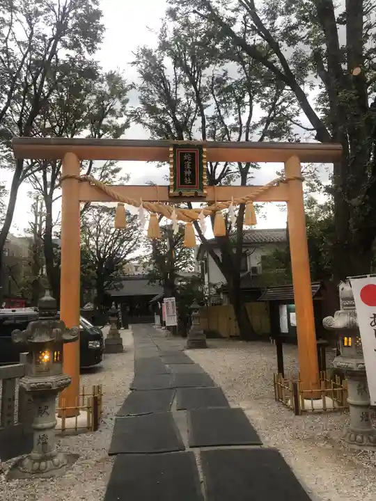 蛇窪神社の鳥居