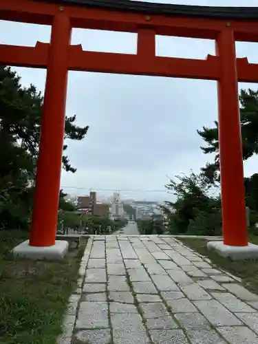 函館護國神社の鳥居