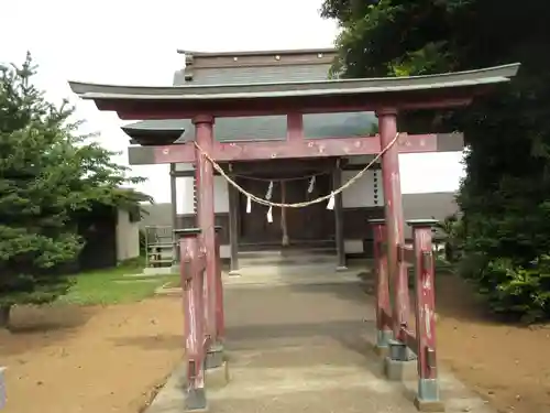 東雷神社の鳥居