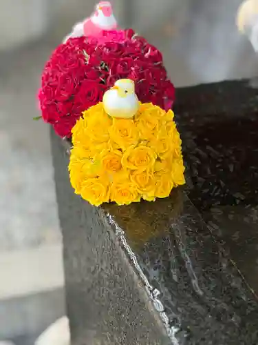 上尾御嶽神社の手水舎
