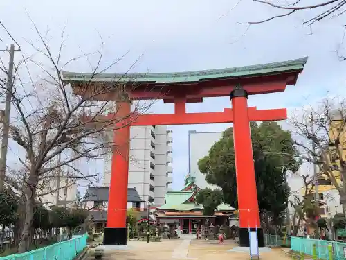 尼崎えびす神社の鳥居