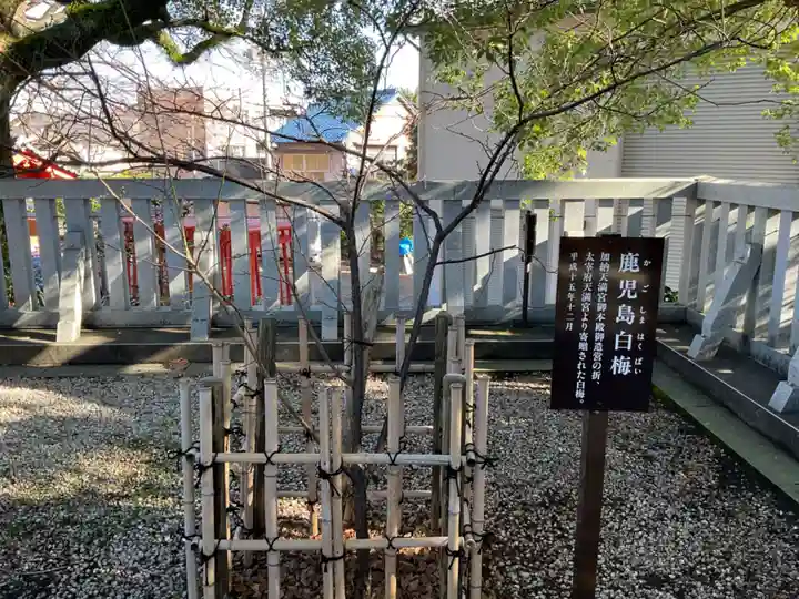 加納天満宮の庭園