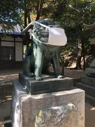住吉神社の狛犬
