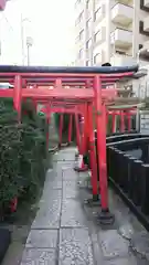 稲荷大明神の鳥居