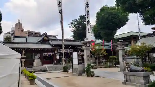 櫛田神社の庭園