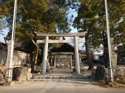 八幡社（花常八幡神社）の鳥居