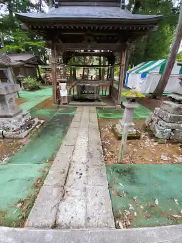 光丸山 法輪寺の手水舎