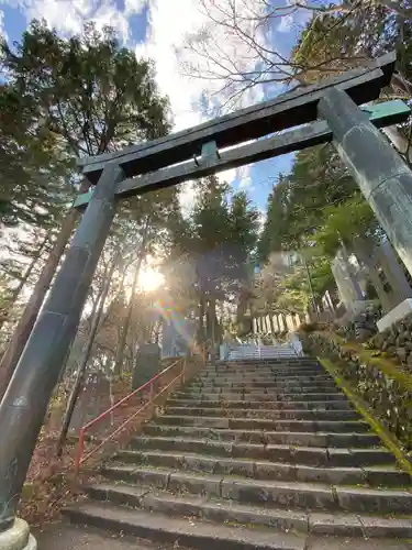 武蔵御嶽神社の鳥居