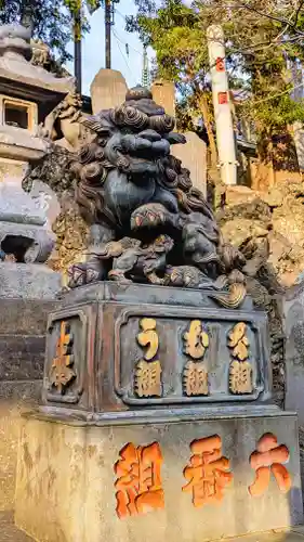 成田山新勝寺の狛犬