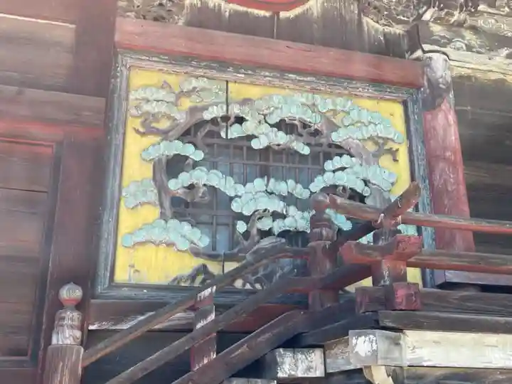 上野国一社八幡八幡宮の芸術