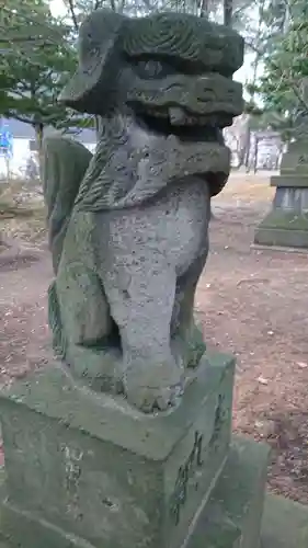 北広島市総鎮守　廣島神社の狛犬