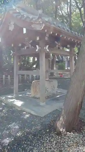鵜森神社の手水舎