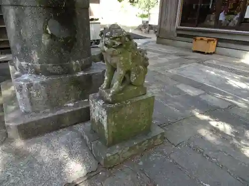 田間神社の狛犬