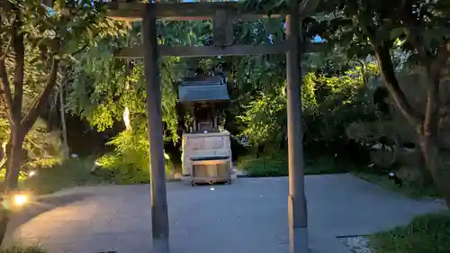 鉄道神社の鳥居