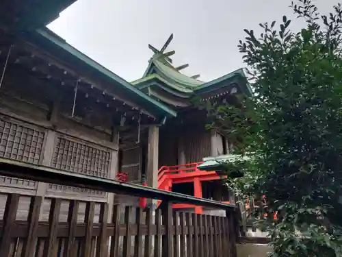 飯倉神社の本殿・本堂