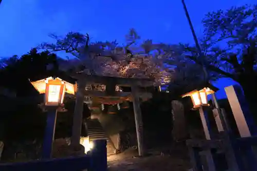 長屋神社の鳥居