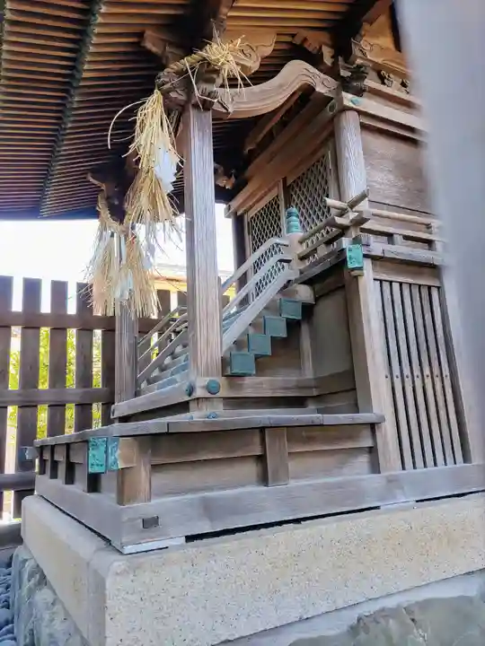 須賀社(西蜆)の本殿・本堂