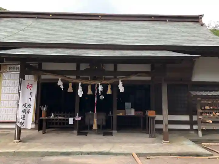 白羽神社の本殿・本堂