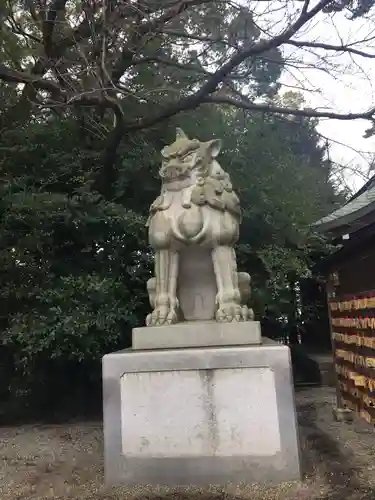 寒川神社の狛犬