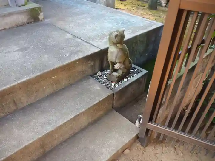 稲荷神社の狛犬